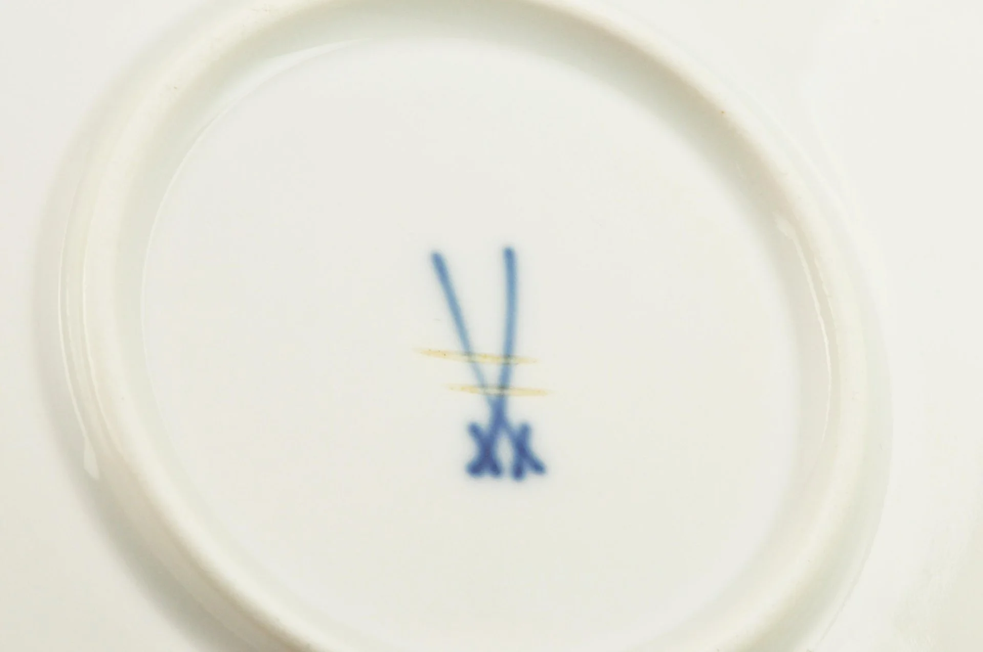 Большое БЛЮДО "Цветы" Майсен Meissen Германия - миниатюра 4