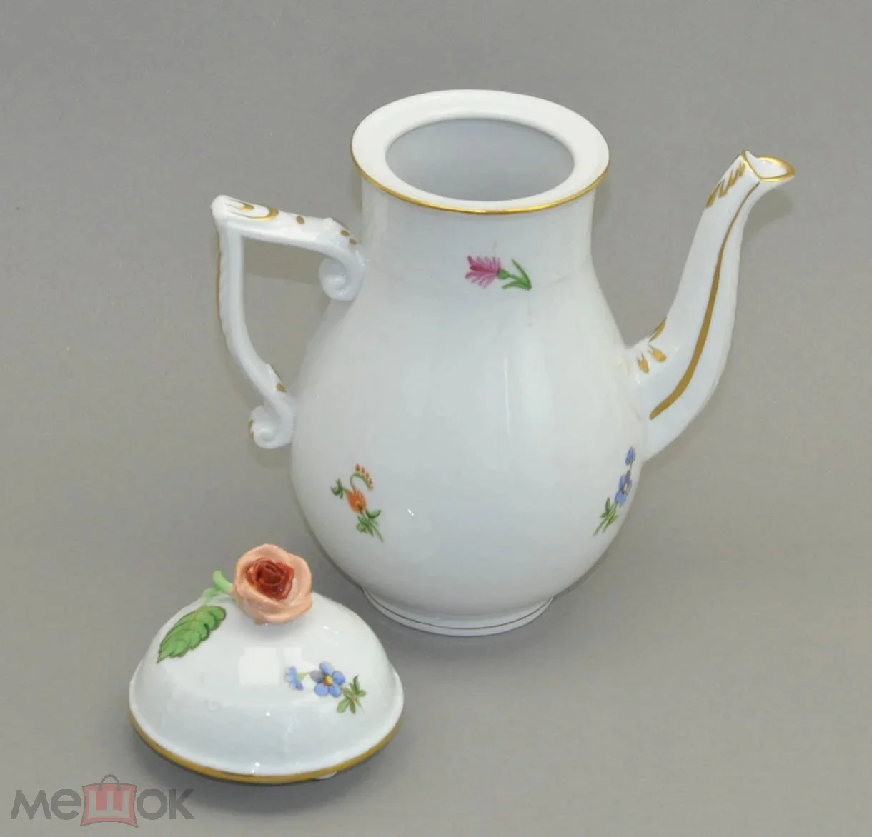 Кофейный сервиз Херенд Herend фарфор Венгрия - миниатюра 2