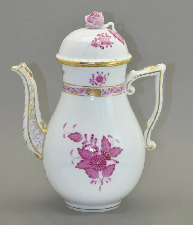 КОФЕЙНЫЙ СЕРВИЗ фарфор Херенд Herend Венгрия - миниатюра 8