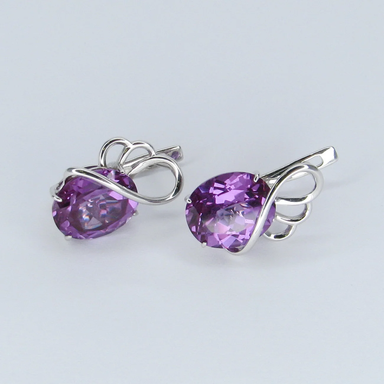 СЕРЬГИ серебро 925 проба - миниатюра 2