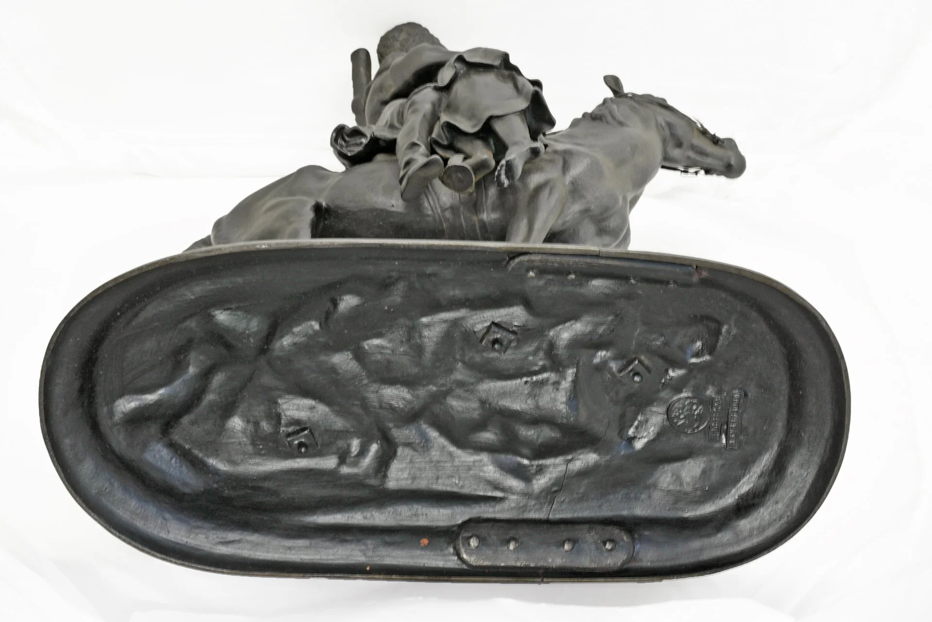 ПРОЩАНИЕ КАЗАКА С КАЗАЧКОЙ Лансаре Касли 1900 г - миниатюра 6