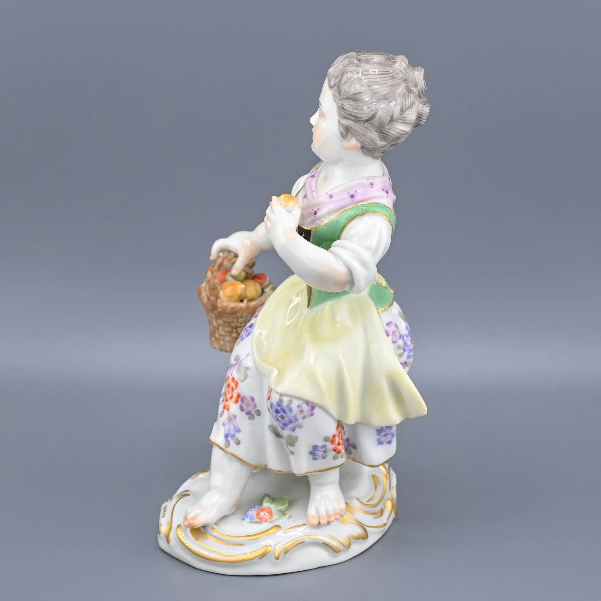 ЮНАЯ САДОВНИЦА фарфор Майсен Meissen - миниатюра 4