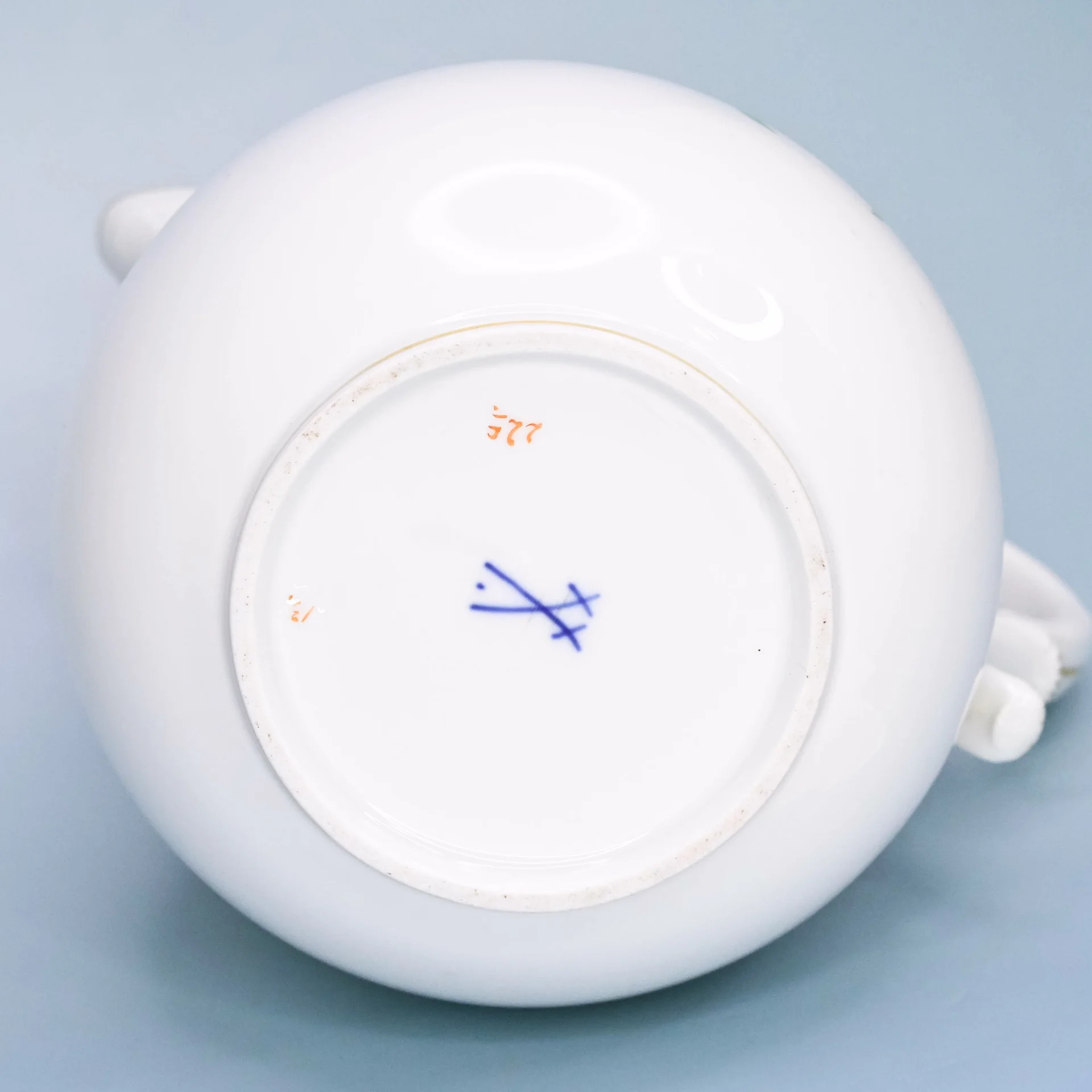 Кофейник Цветы фарфор Майсен Meissen - миниатюра 5