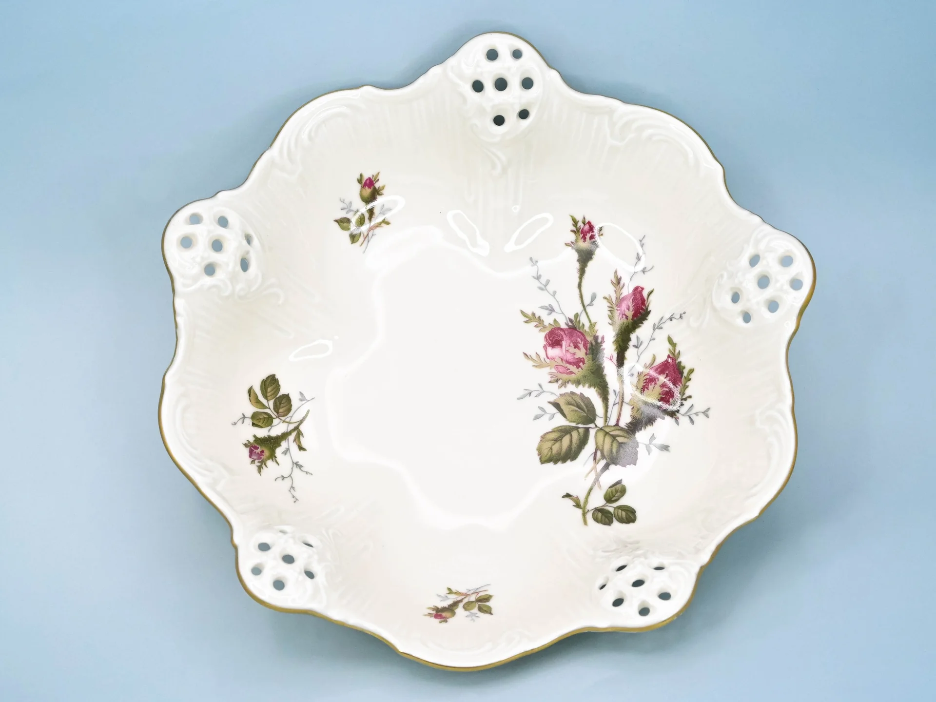 Фруктовница фарфор Rosenthal Classic Rose Германия - миниатюра 3