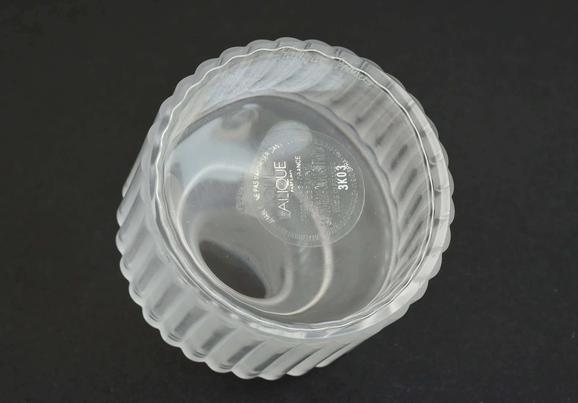 Коллекционный флакон Лев Lalique стекло Франция - миниатюра 7