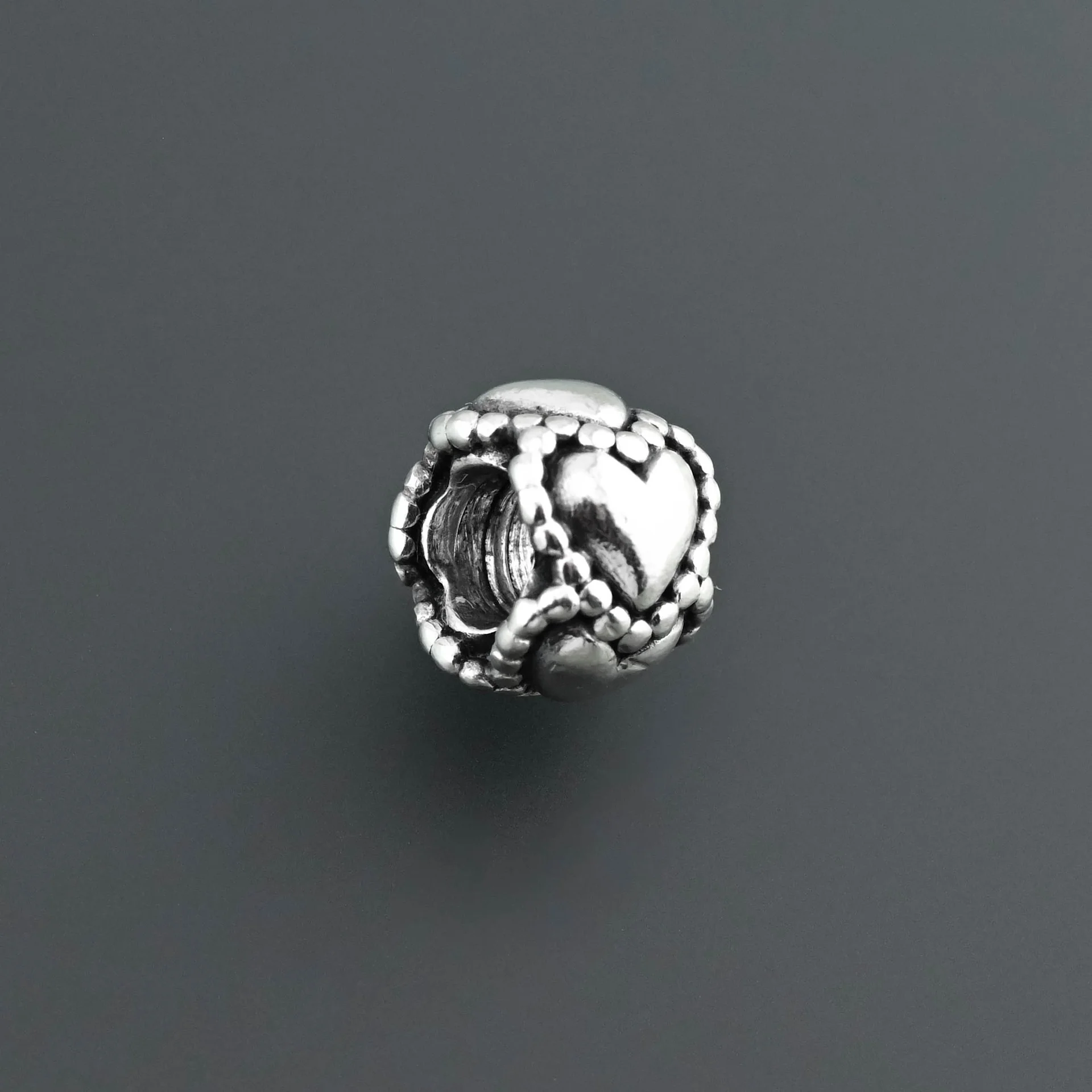 Шарм Сердца Pandora серебро 925 проба - миниатюра 2
