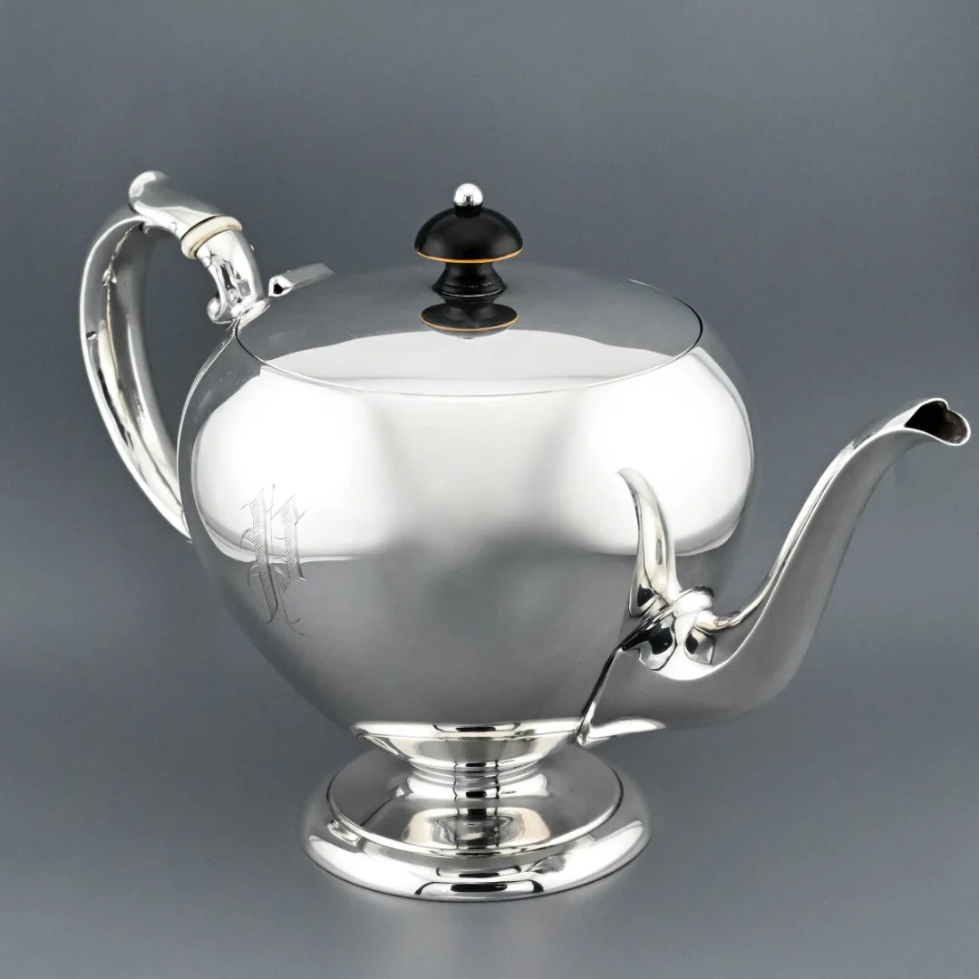Чайник серебро 925 проба sterling США - миниатюра 2