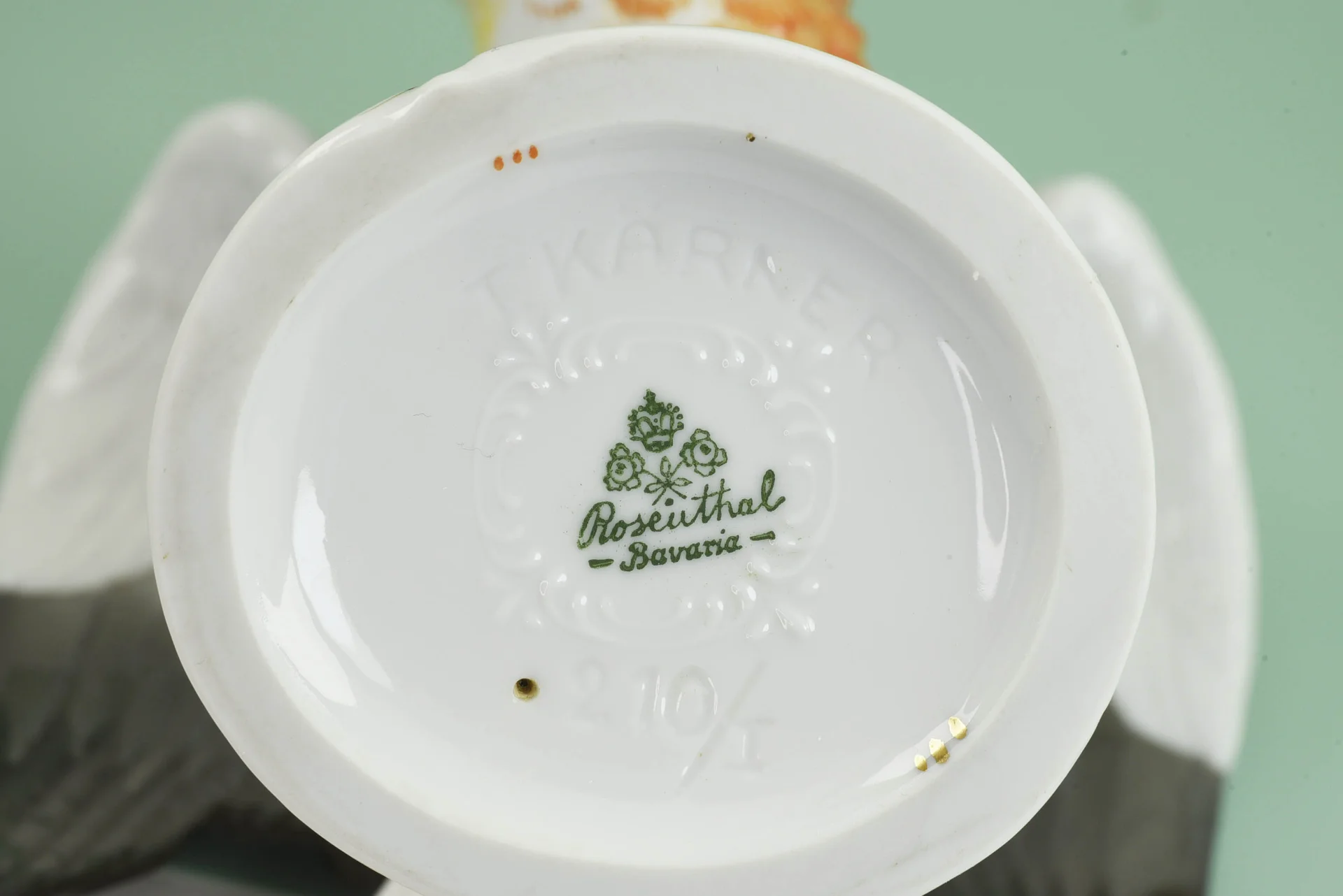 Попугай фарфор Розенталь Rosenthal Германия - миниатюра 6