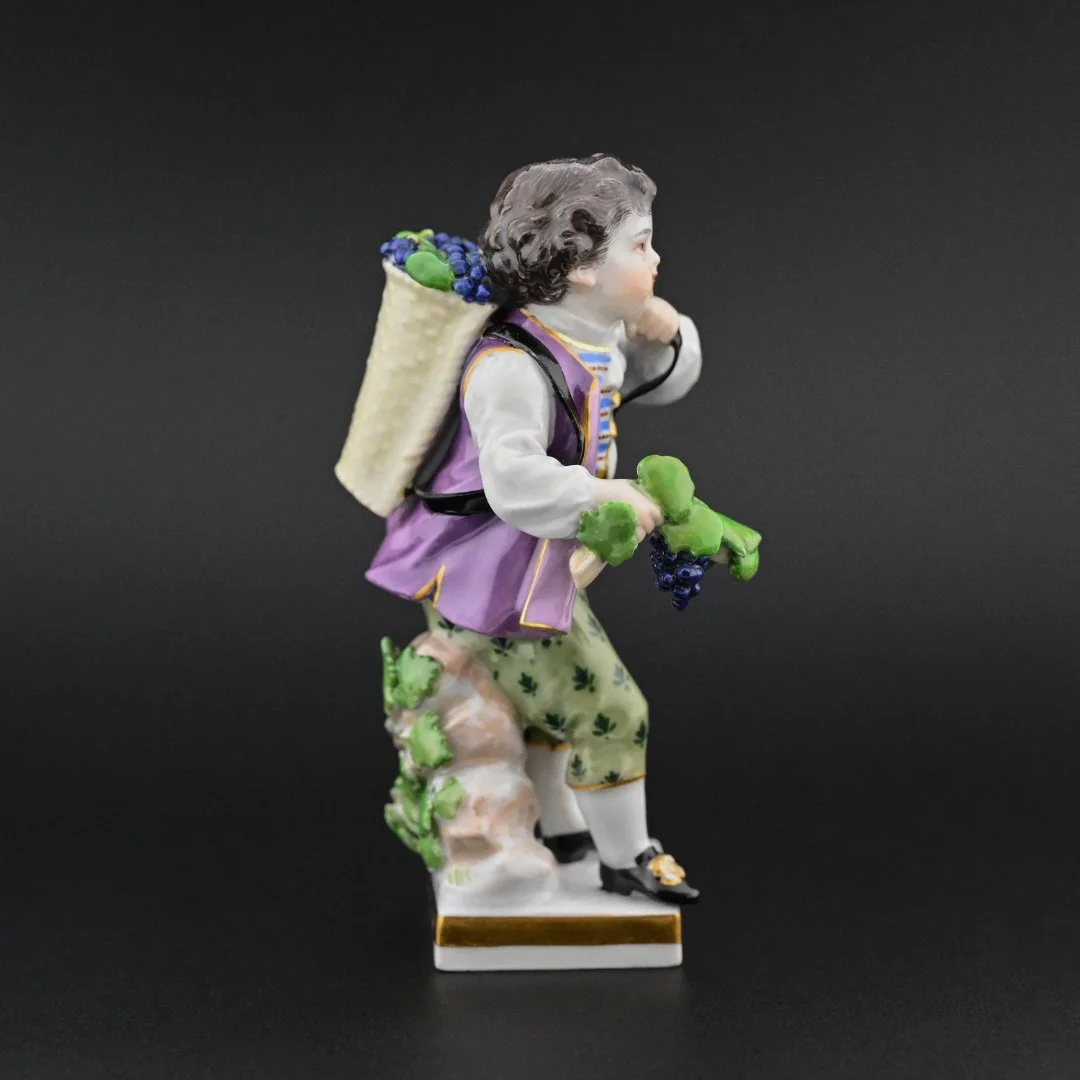 ЮНЫЙ САДОВНИК фарфор Майсен Meissen - миниатюра 3