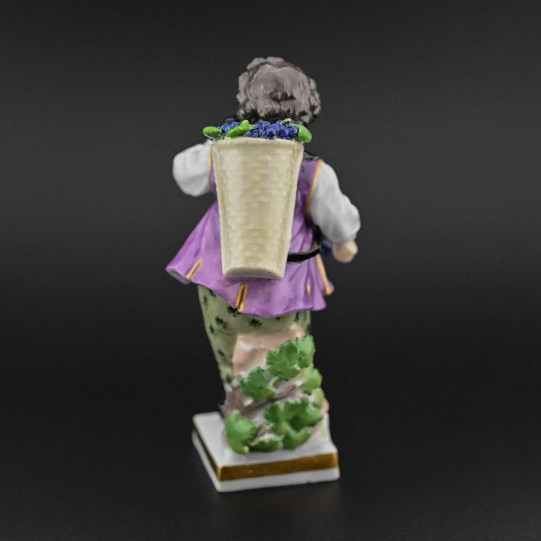 ЮНЫЙ САДОВНИК фарфор Майсен Meissen - миниатюра 4