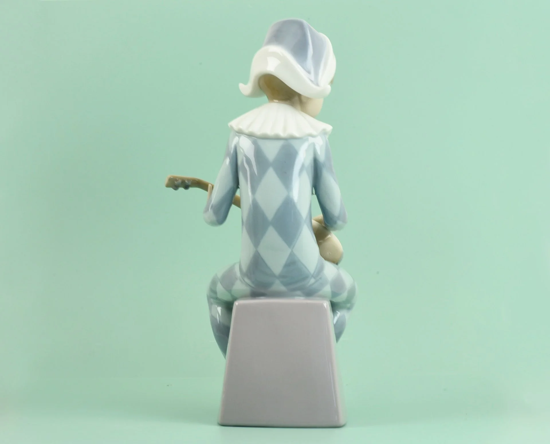 АРЛЕКИН фарфор Lladro Испания - миниатюра 2