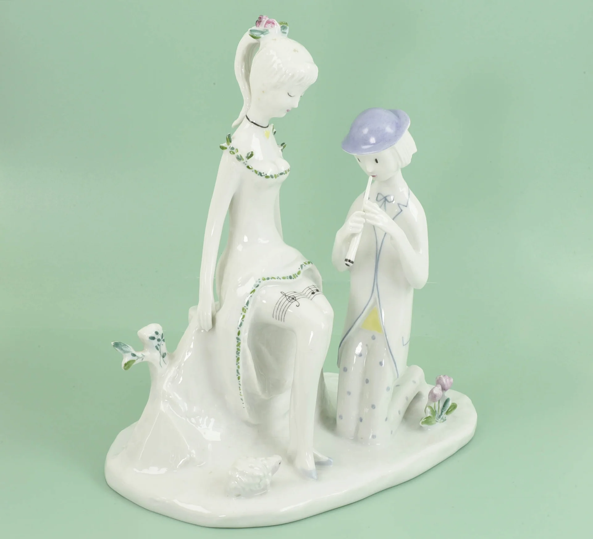 ВЕСЕННЯЯ ПЕСНЯ фарфор Розенталь Rosenthal Германия - миниатюра 2