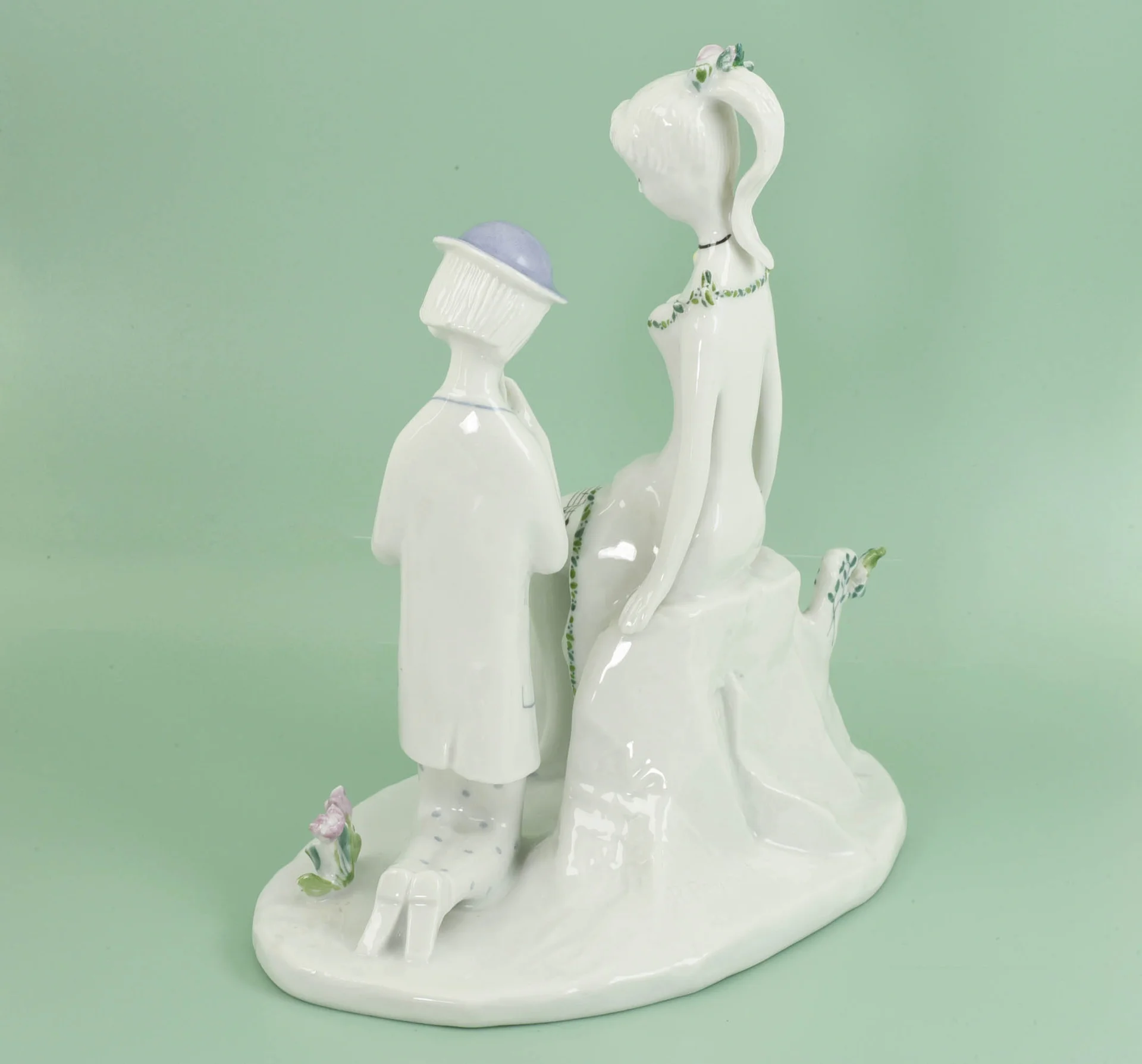 ВЕСЕННЯЯ ПЕСНЯ фарфор Розенталь Rosenthal Германия - миниатюра 4