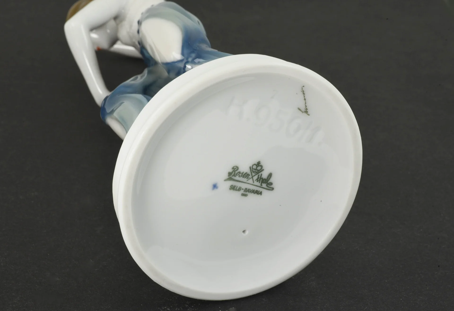 ЗАКЛИНАТЕЛЬНИЦА ЗМЕЙ фарфор Розенталь Rosenthal Германия - миниатюра 4