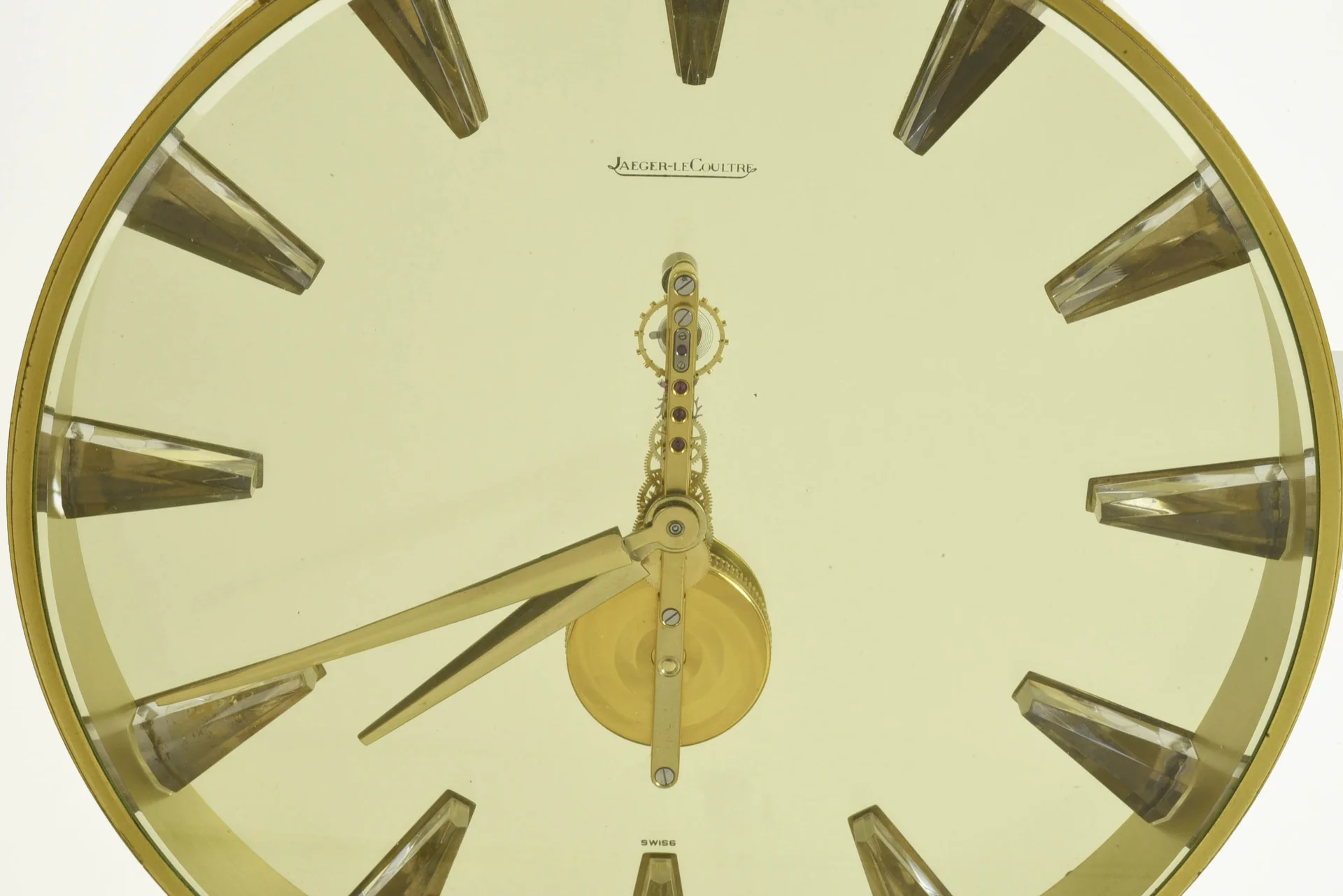 ЧАСЫ настольные Jaeger-LeCoultre Скелетон Швейцария - миниатюра 4