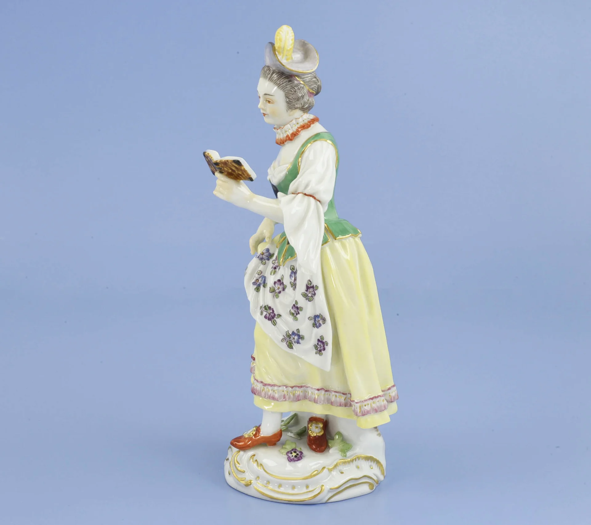 ПЕВИЦА фарфор Майсен Meissen - миниатюра 2