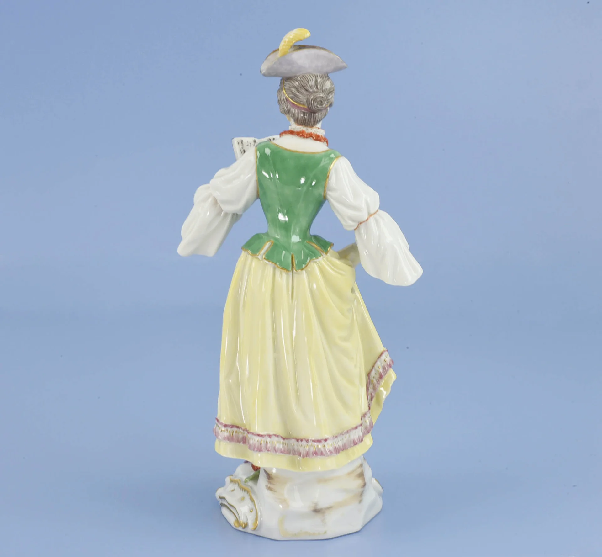 ПЕВИЦА фарфор Майсен Meissen - миниатюра 3