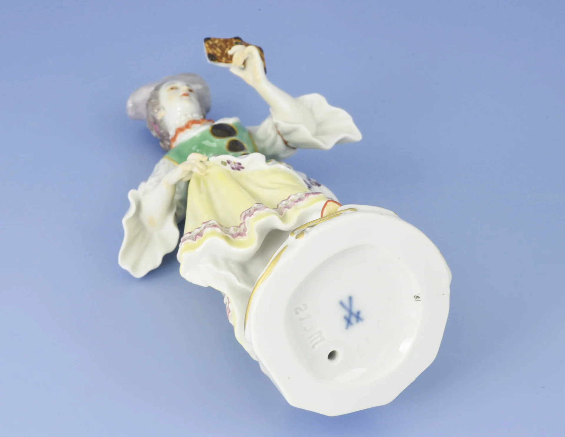 ПЕВИЦА фарфор Майсен Meissen - миниатюра 5