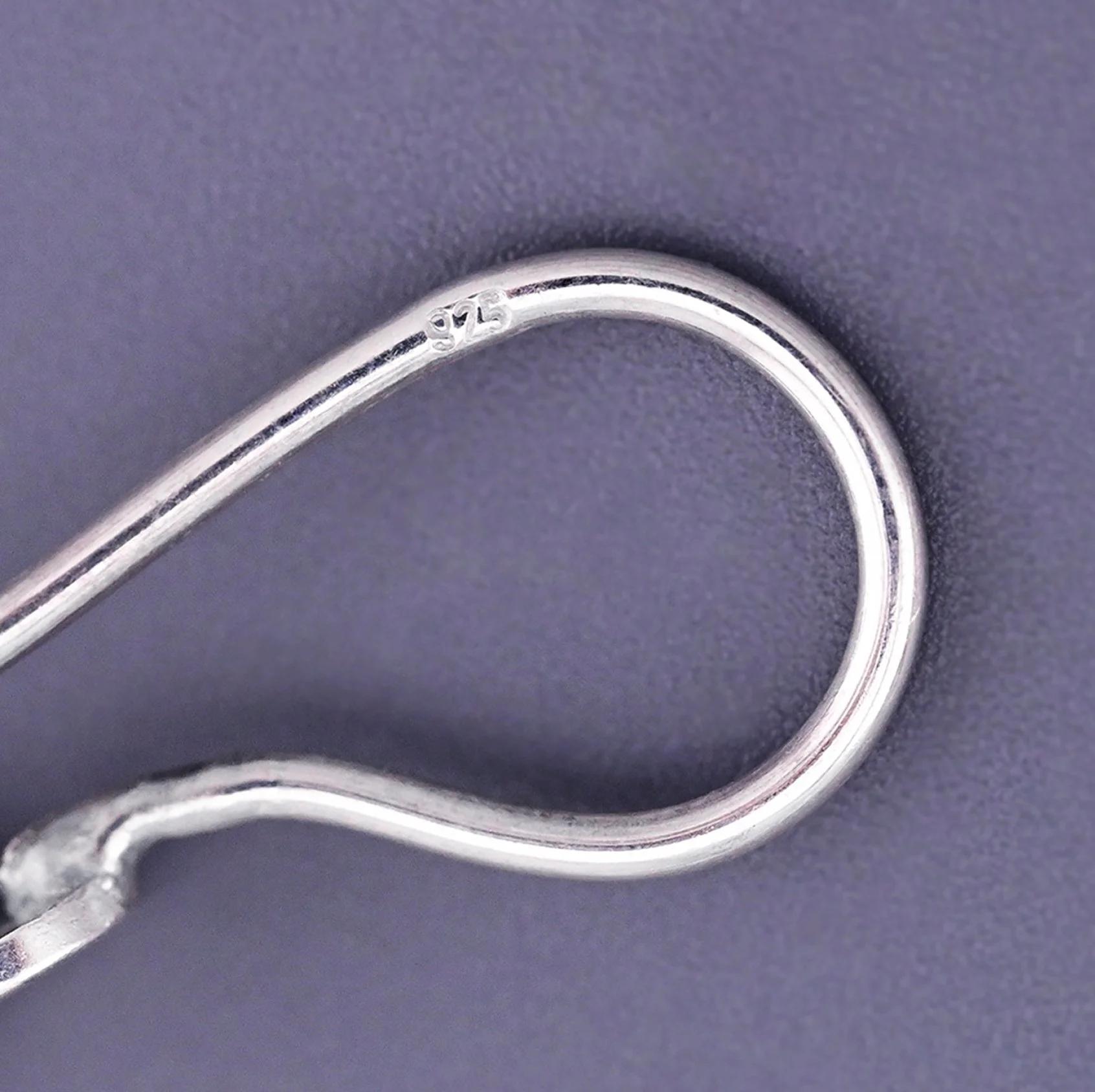 Серьги серебро 925 проба винтаж - миниатюра 5