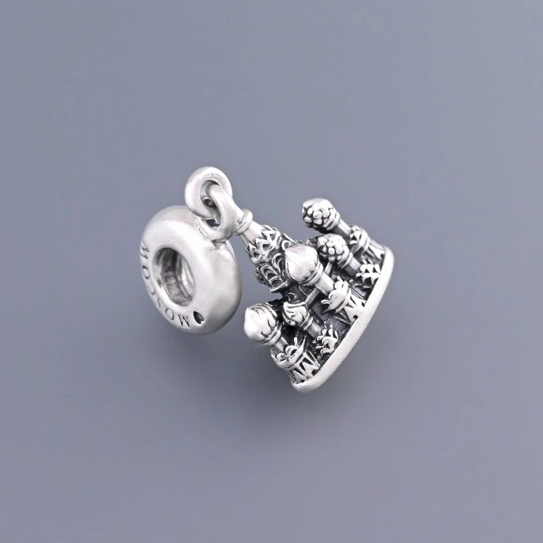 Шарм Москва серебро 925 проба Pandora - миниатюра 5