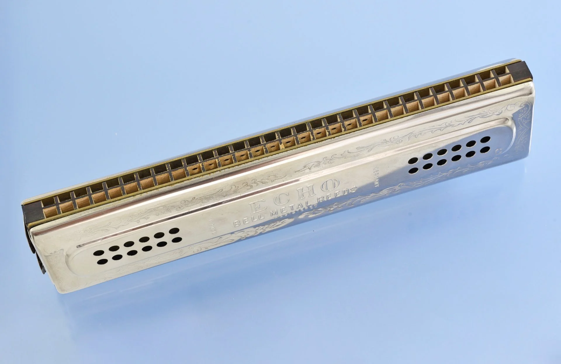 Губная ГАРМОШКА ECHO M. HOHNER Германия - миниатюра 2