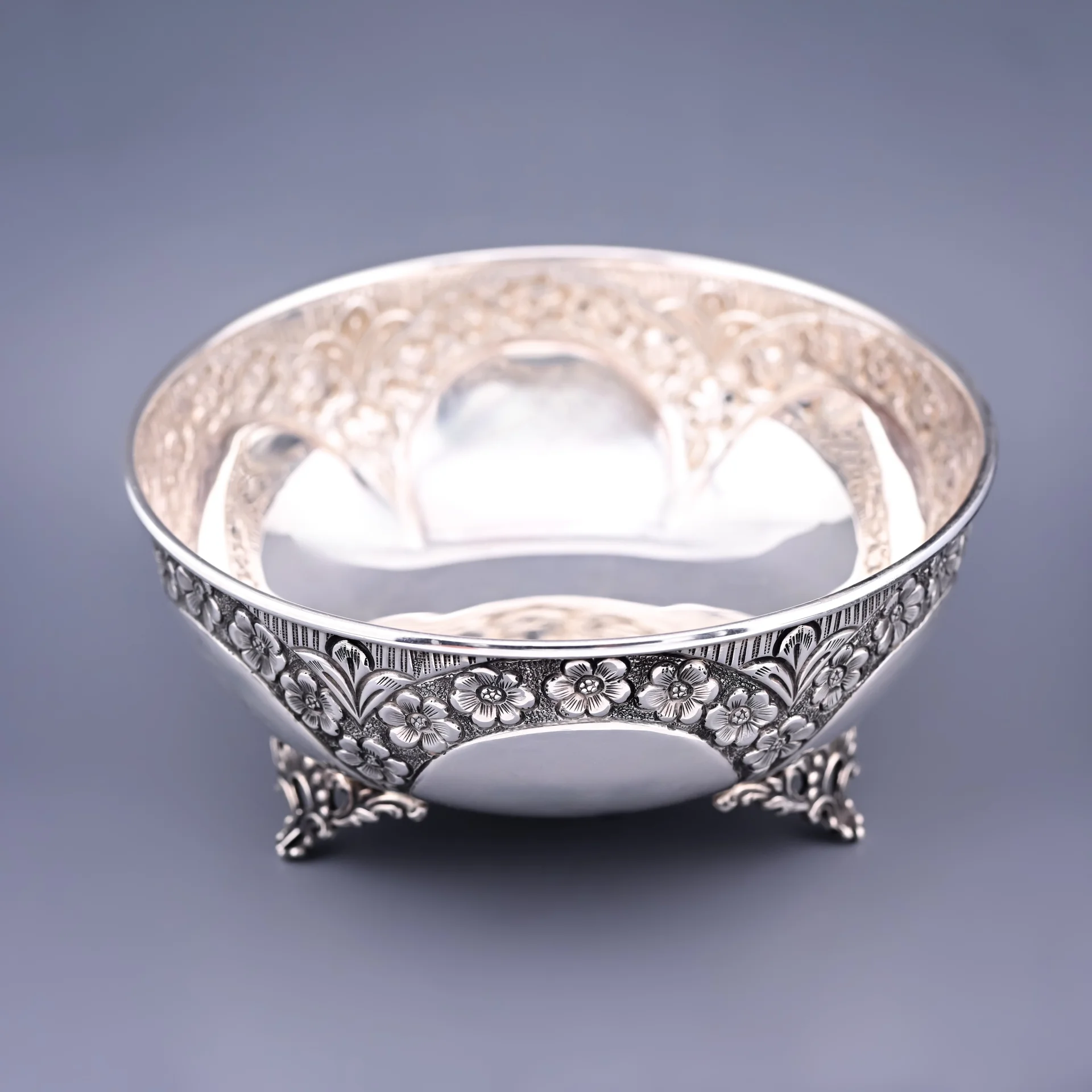 Вазочка серебро 925 проба Кипр - изображение 1