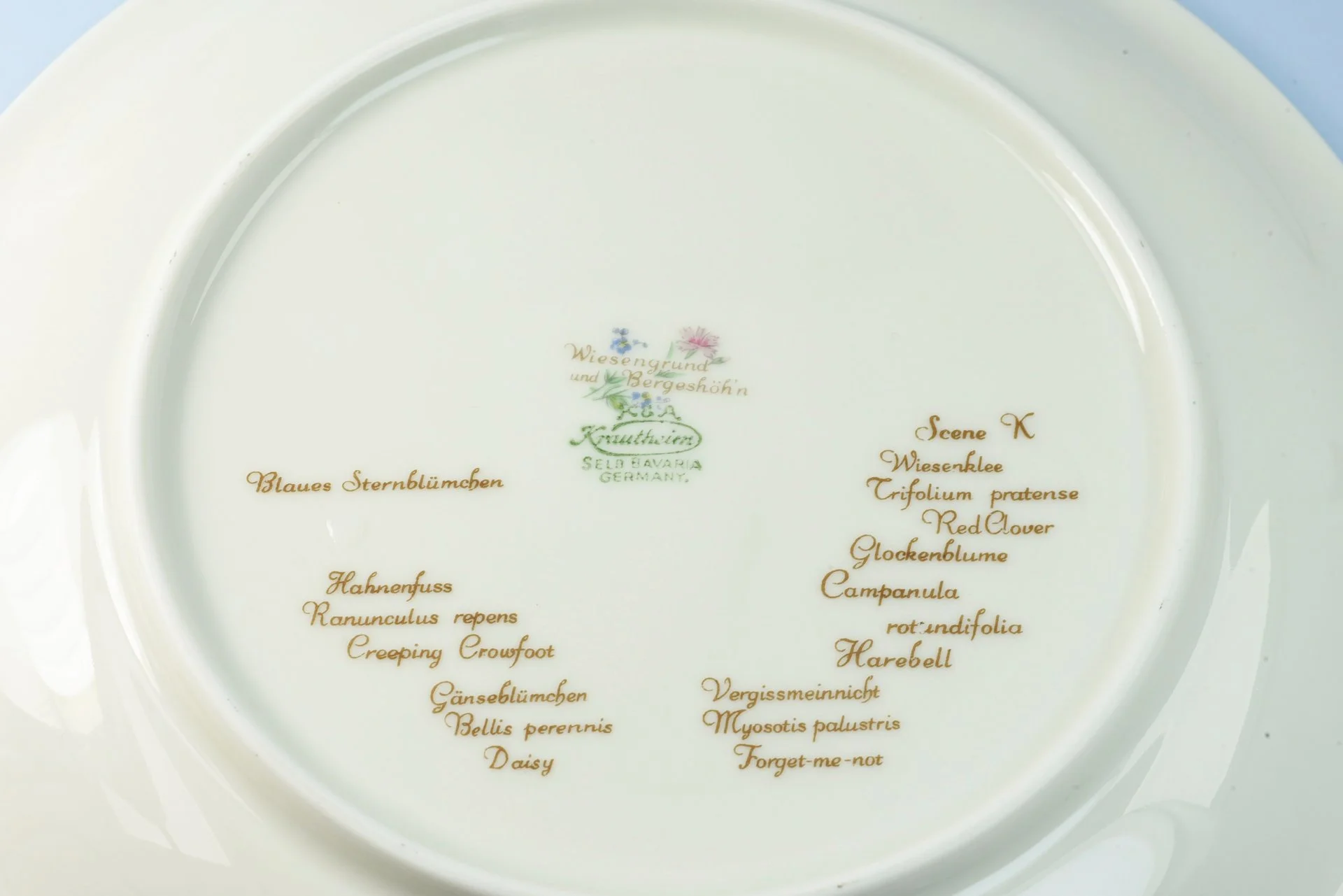 ЧАЙНАЯ ТРОЙКА чашка фарфор Krautheim Германия - миниатюра 4