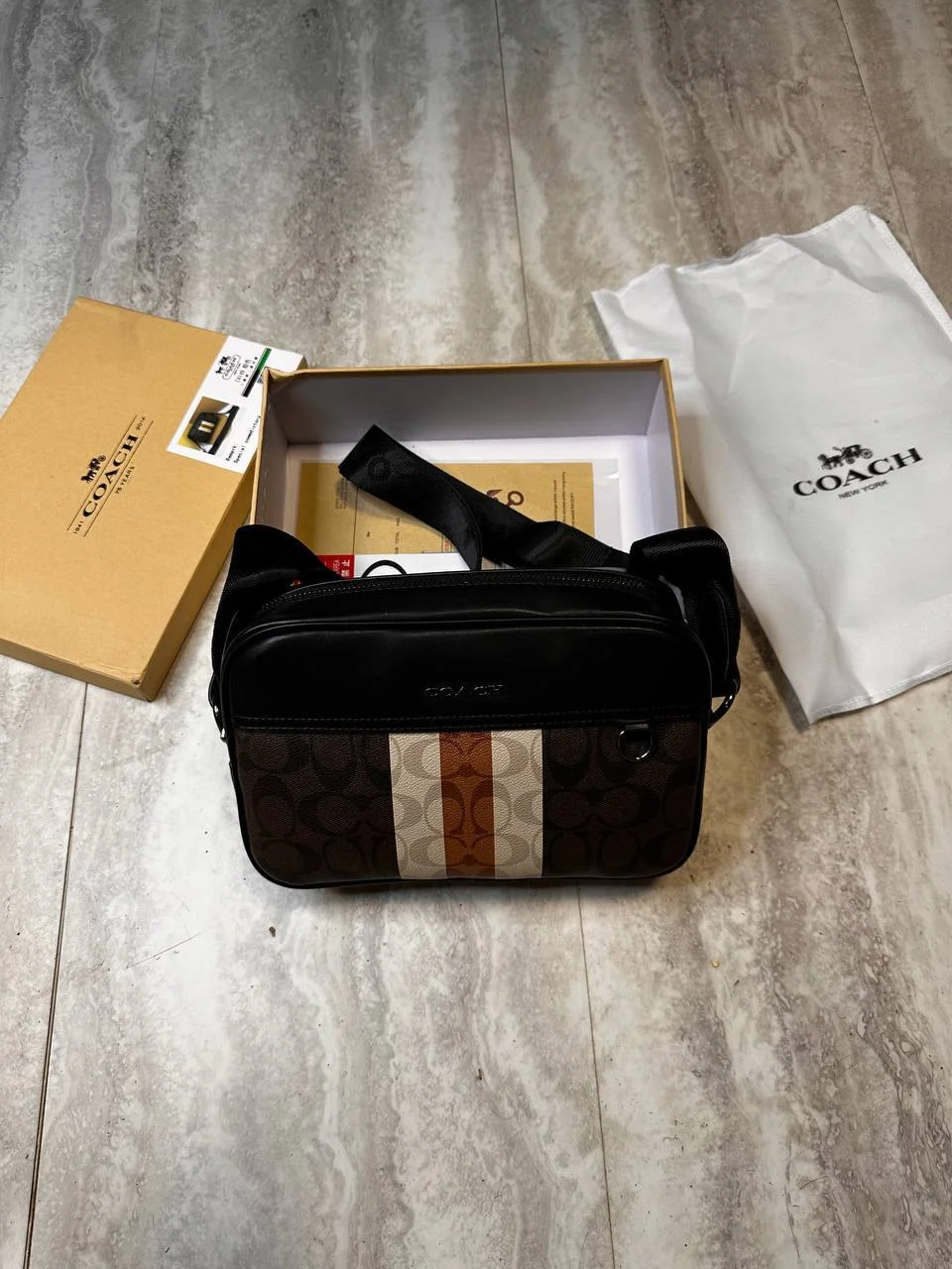 СУМКА COACH С КОРОБКОЙ EXCLUSIVE - миниатюра 4