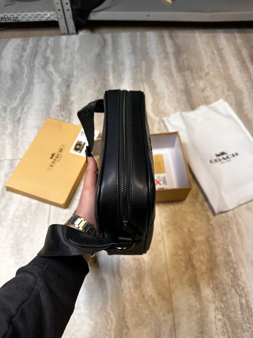 СУМКА COACH С КОРОБКОЙ EXCLUSIVE - миниатюра 6