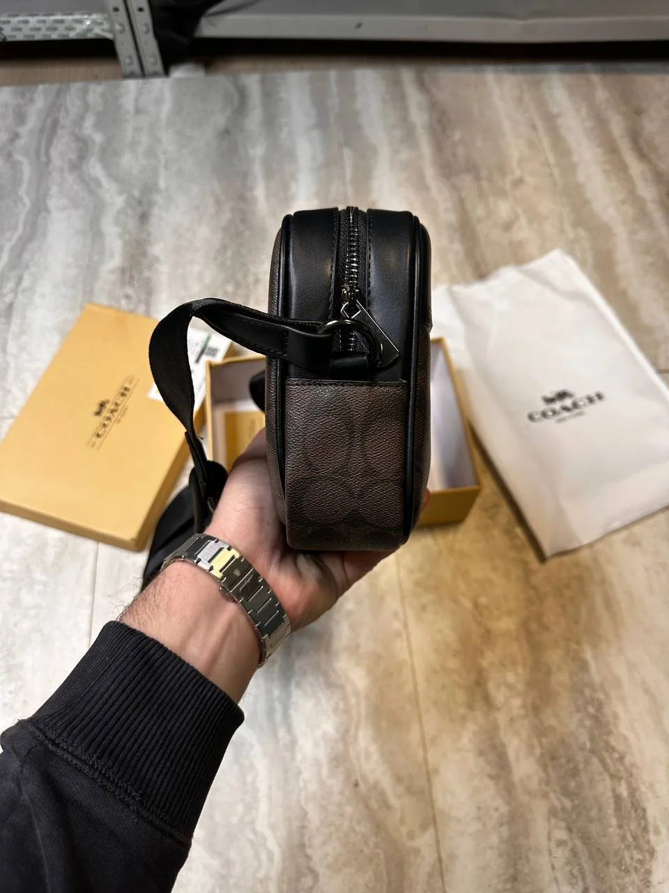 СУМКА COACH С КОРОБКОЙ EXCLUSIVE - миниатюра 7