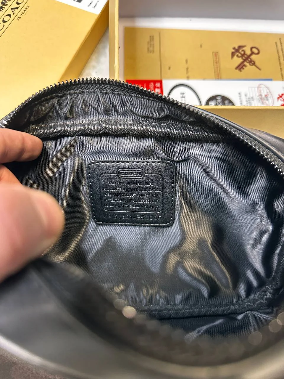 СУМКА COACH С КОРОБКОЙ EXCLUSIVE - миниатюра 10
