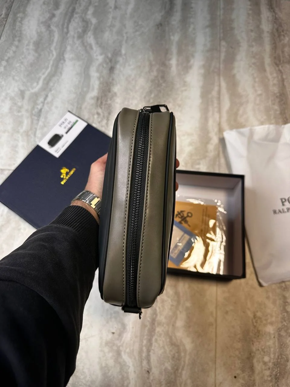 КЛАТЧ POLO RALPH LAUREN С КОРОБКОЙ EXCLUSIVE - миниатюра 5