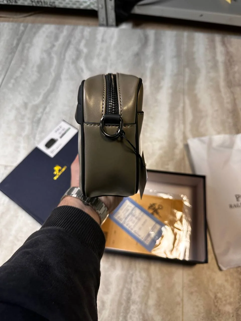 КЛАТЧ POLO RALPH LAUREN С КОРОБКОЙ EXCLUSIVE - миниатюра 6