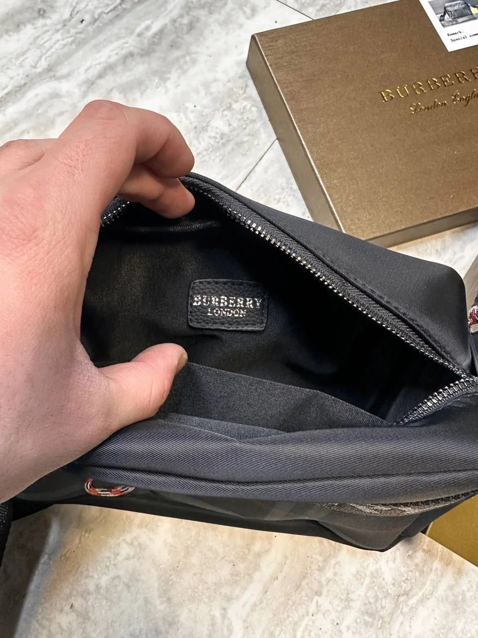 СУМКА BURBERRY С КОРОБКОЙ  EXCLUSIVE - миниатюра 8