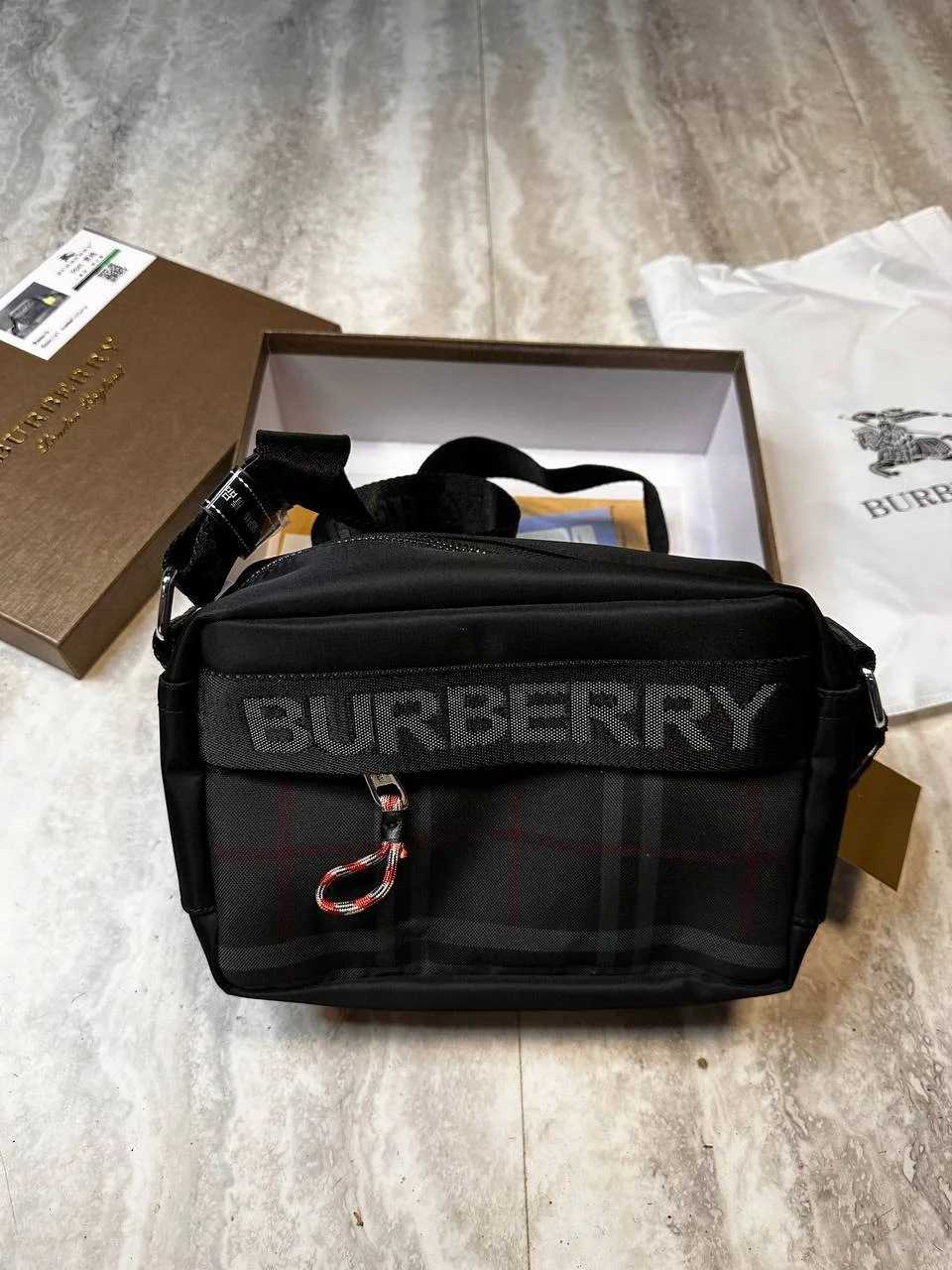 СУМКА BURBERRY С КОРОБКОЙ  EXCLUSIVE - миниатюра 9