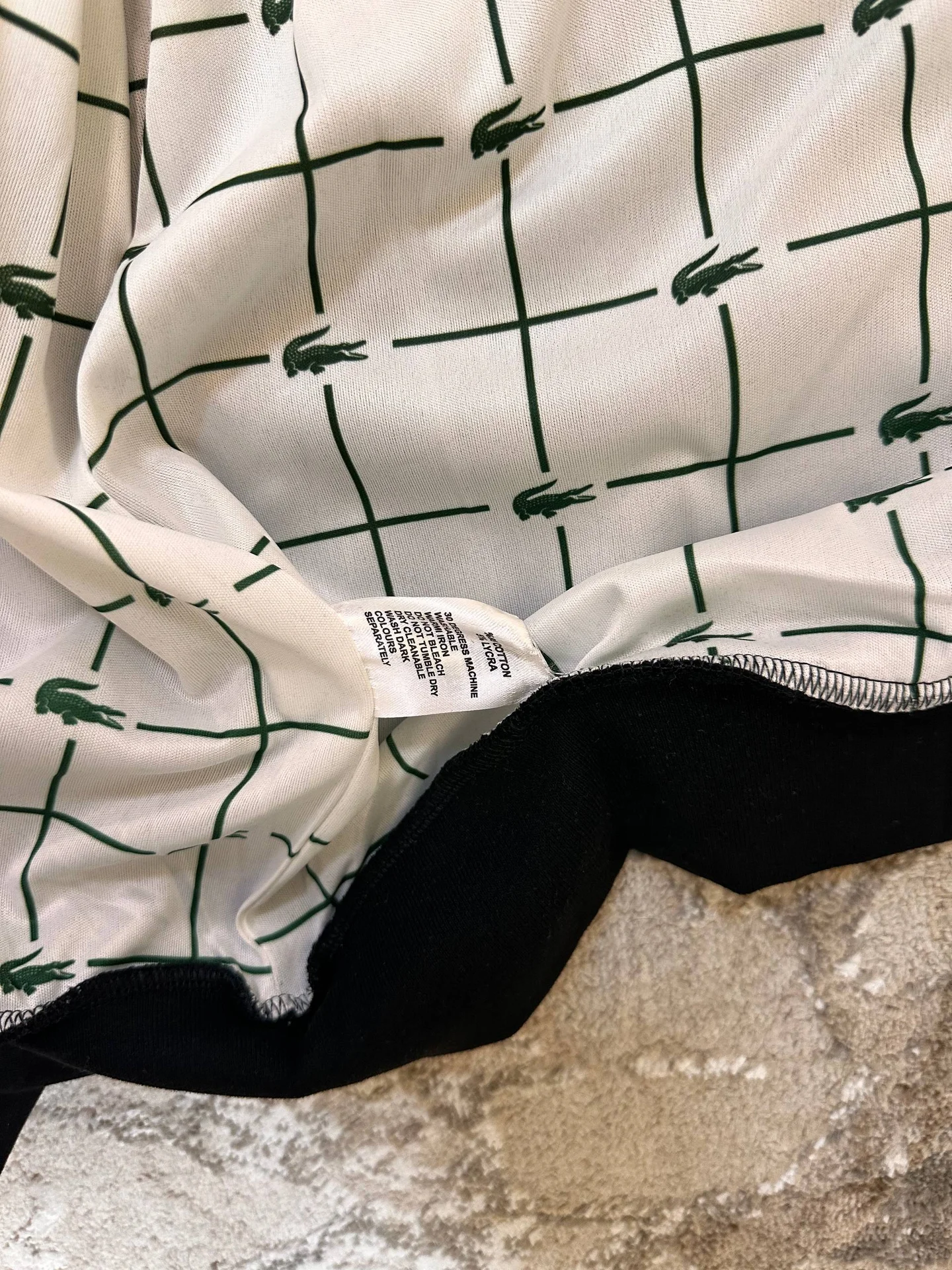 ЗИПКА LACOSTE ЧЕРНАЯ  NEW COLLECTION - миниатюра 6
