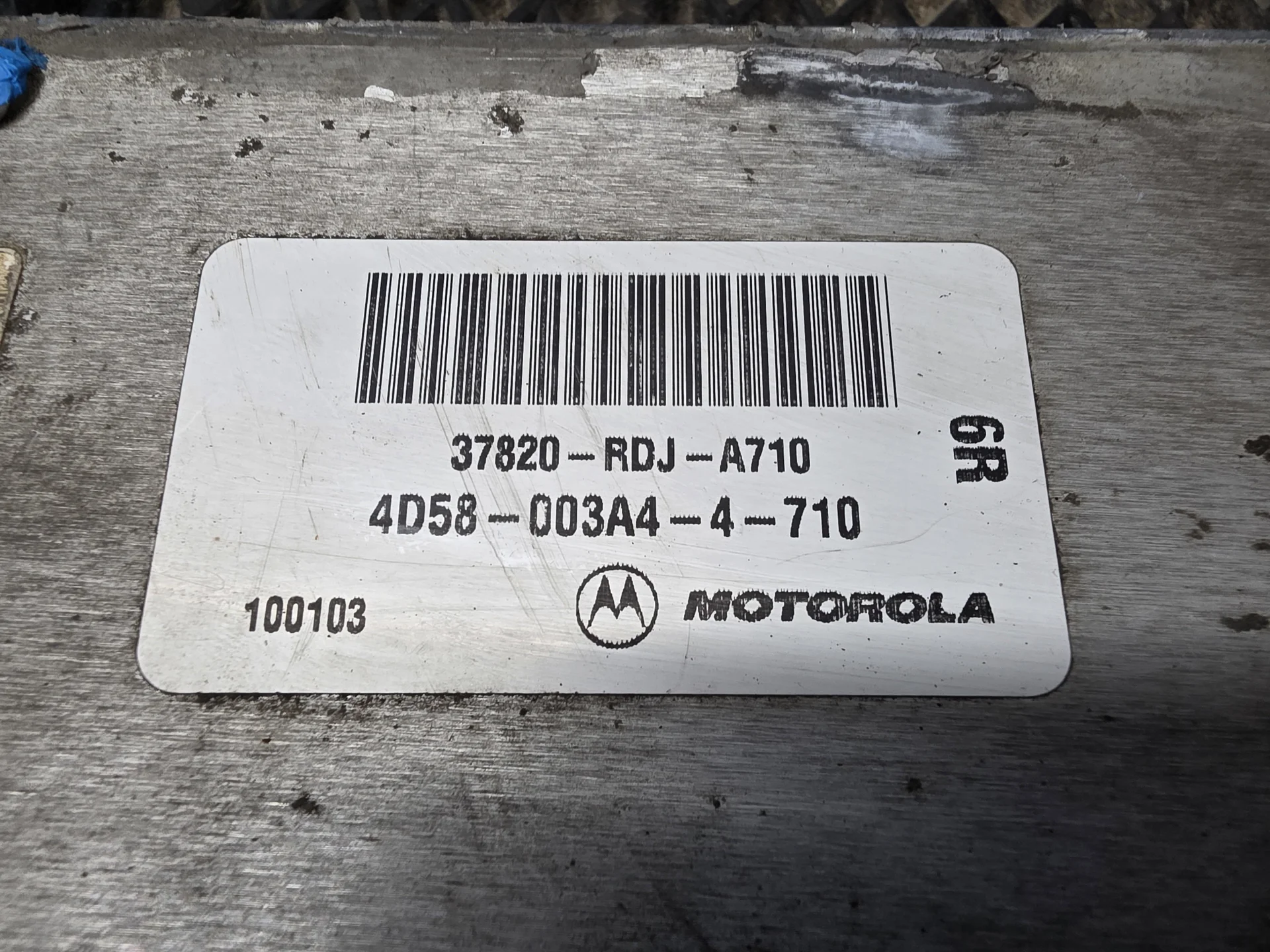 Блок управления двигателем Acura MDX I (2000—2006 - миниатюра 5