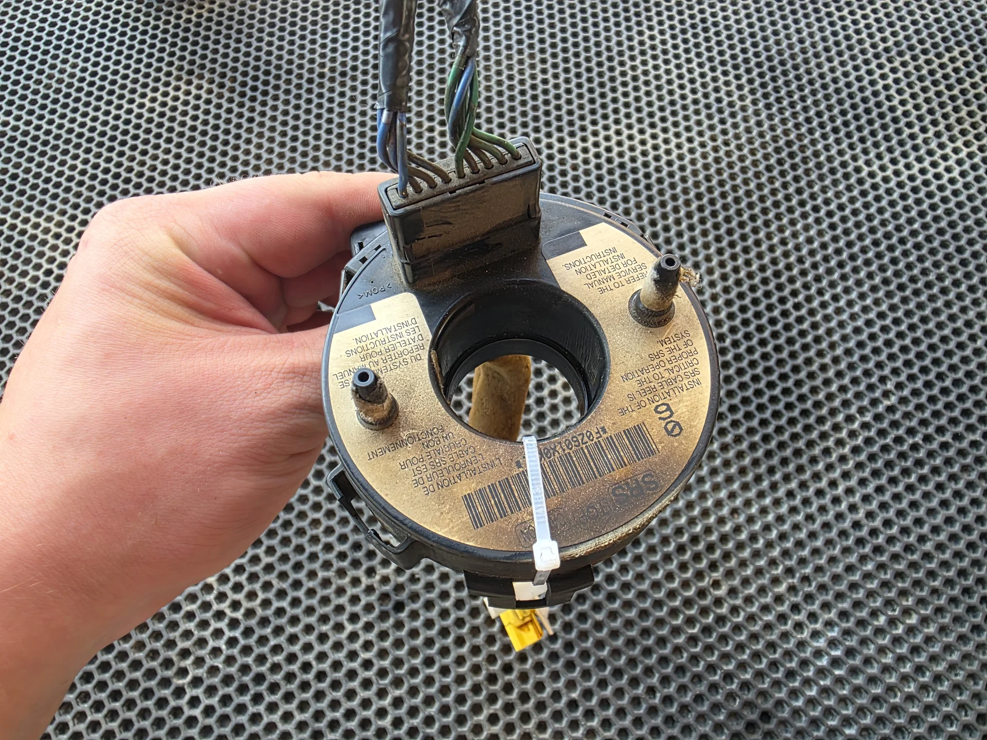 Механизм подрулевой для SRS (ленточный) Acura MDX - миниатюра 2