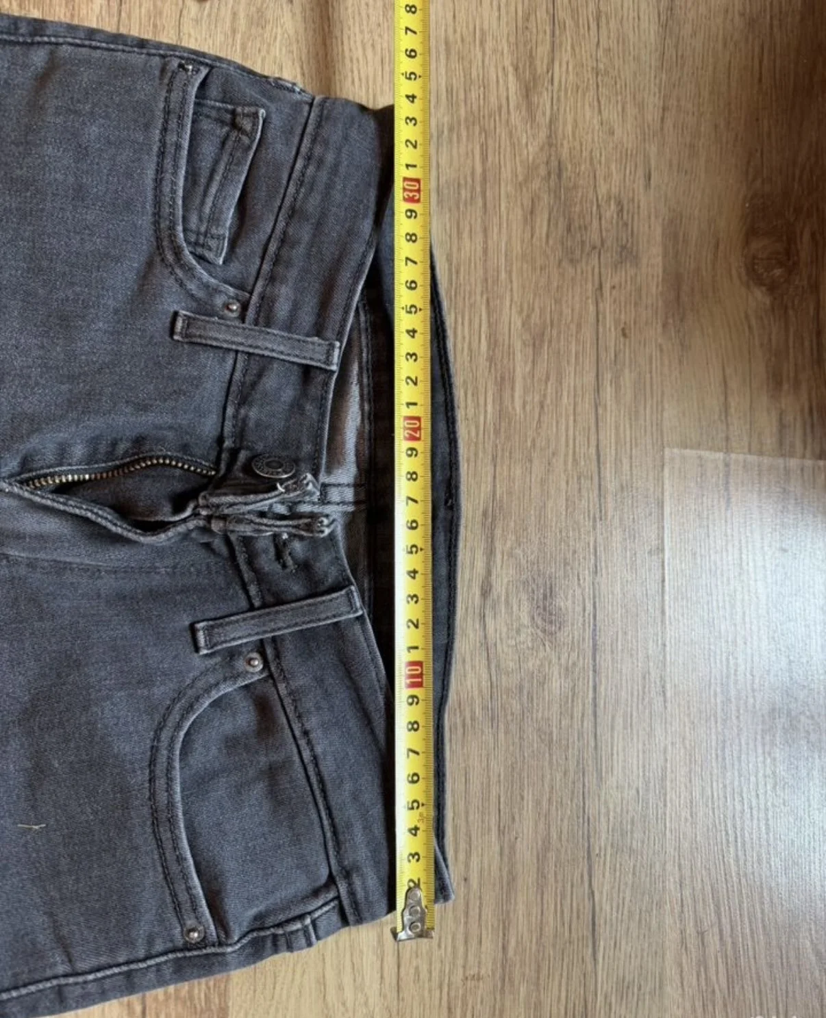 Джинсы Levi's 711 оригинал тёмно-серые - миниатюра 8