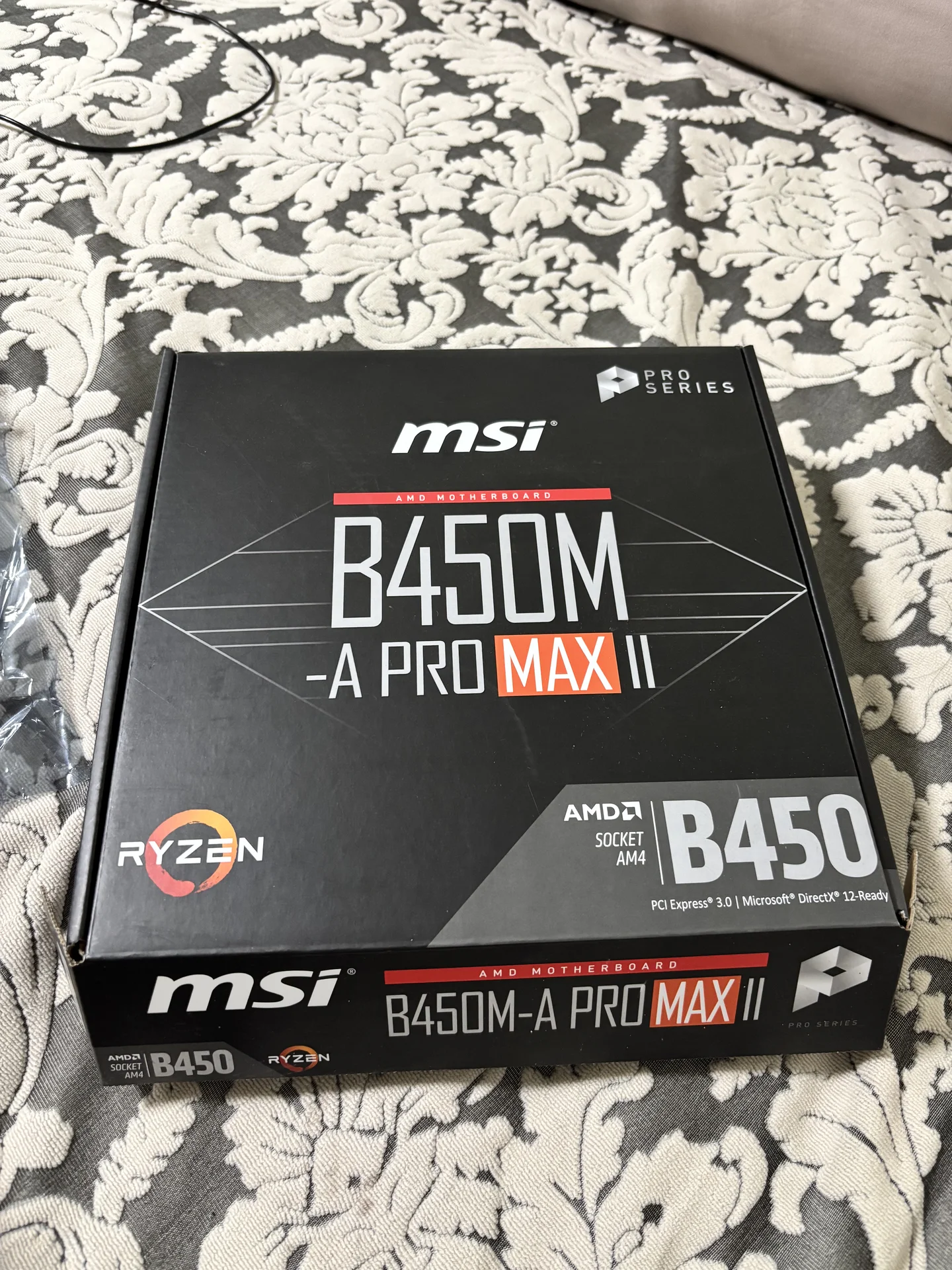Комплект AM4: MSI B450M + Ryzen 5 1600 AF + 16GB D