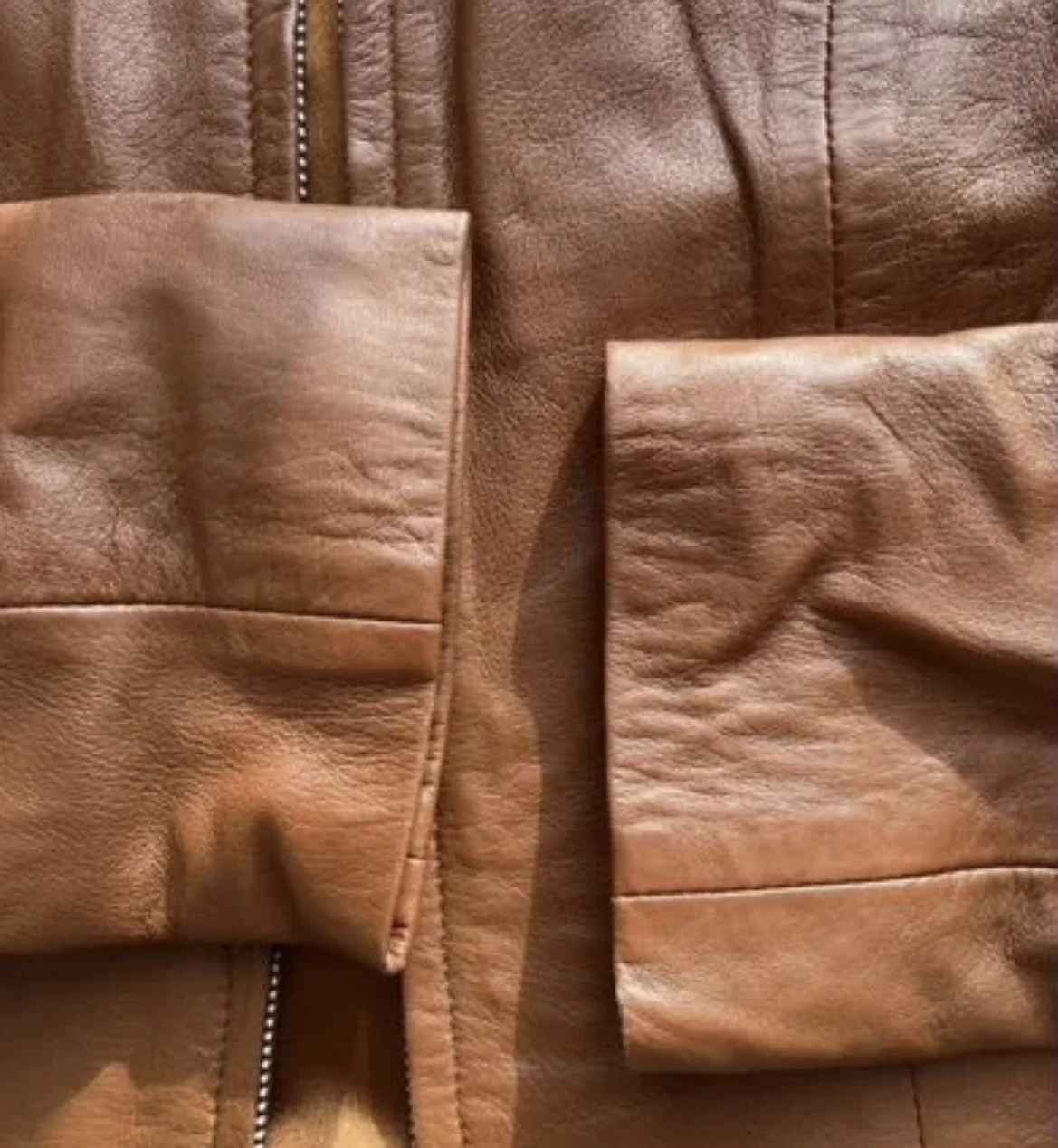 Куртка кожаная женская Zara basic - миниатюра 2