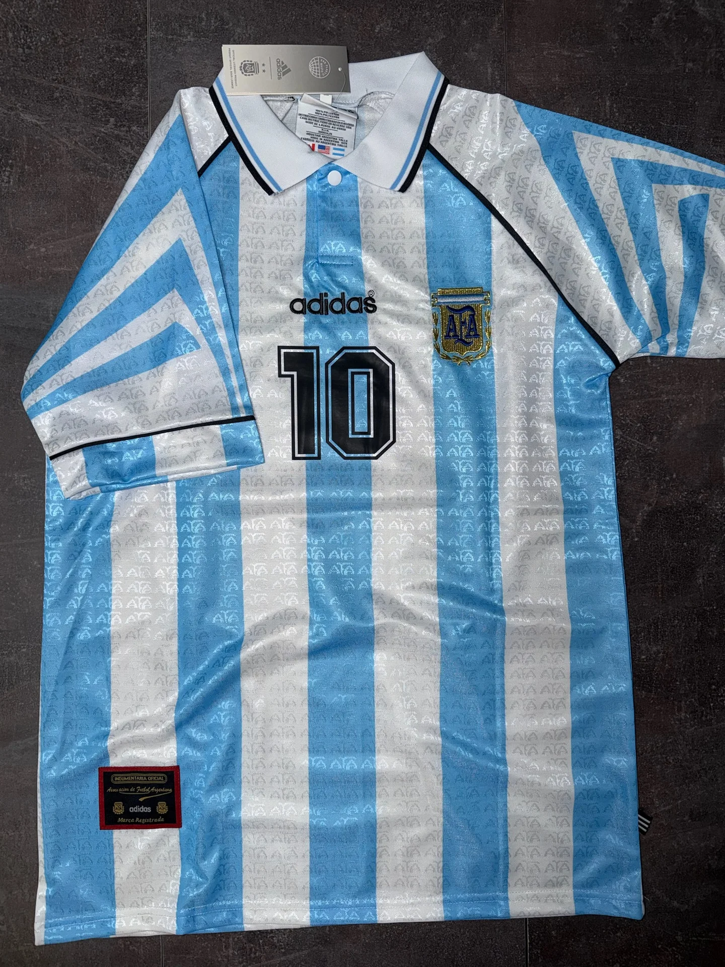 Ретро футболка (джерси) Аргентина 96/97 Maradona - изображение 1