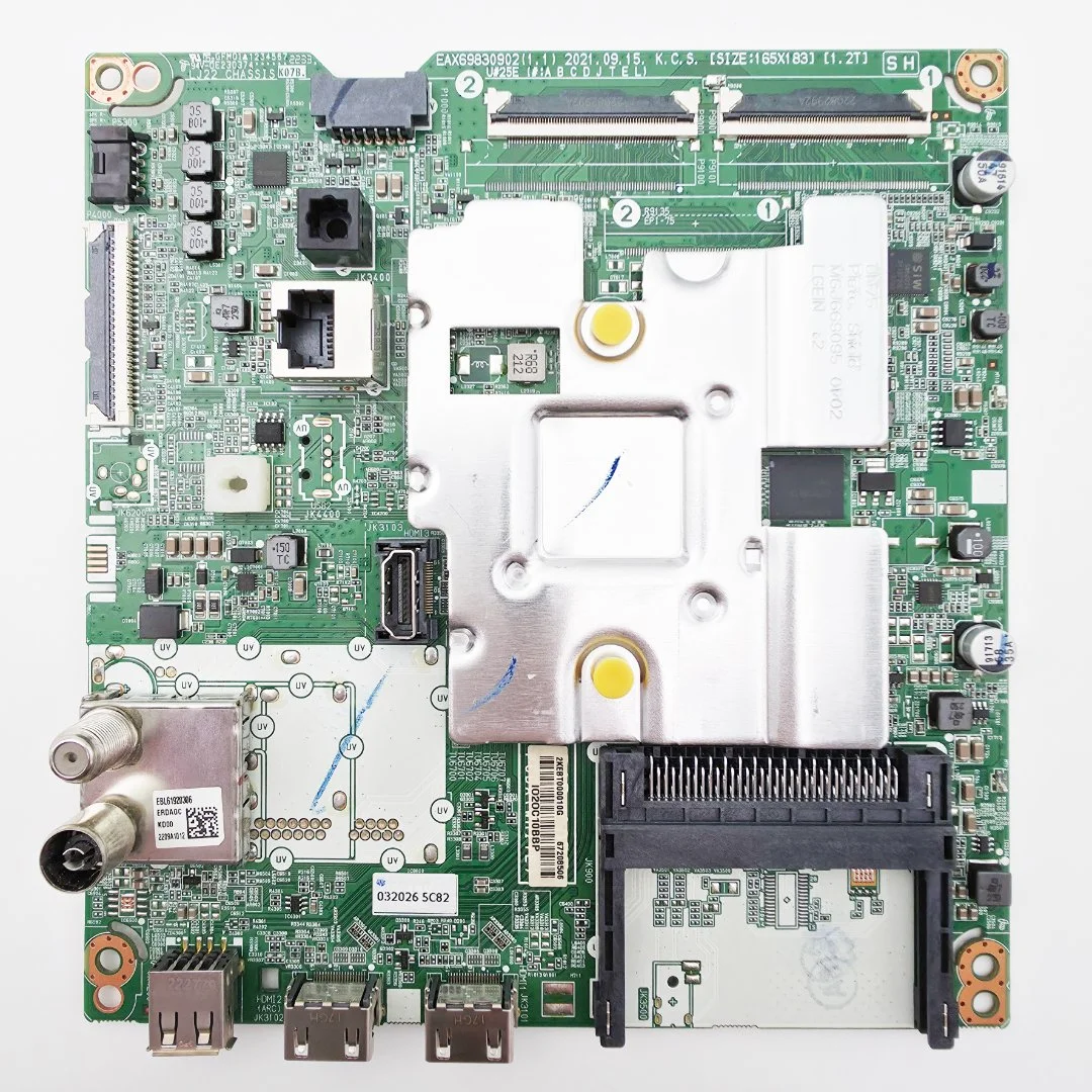 Материнская плата EAX69830902(1.1) EBU67208506 для телевизора LG 43UQ75006LF - миниатюра 2