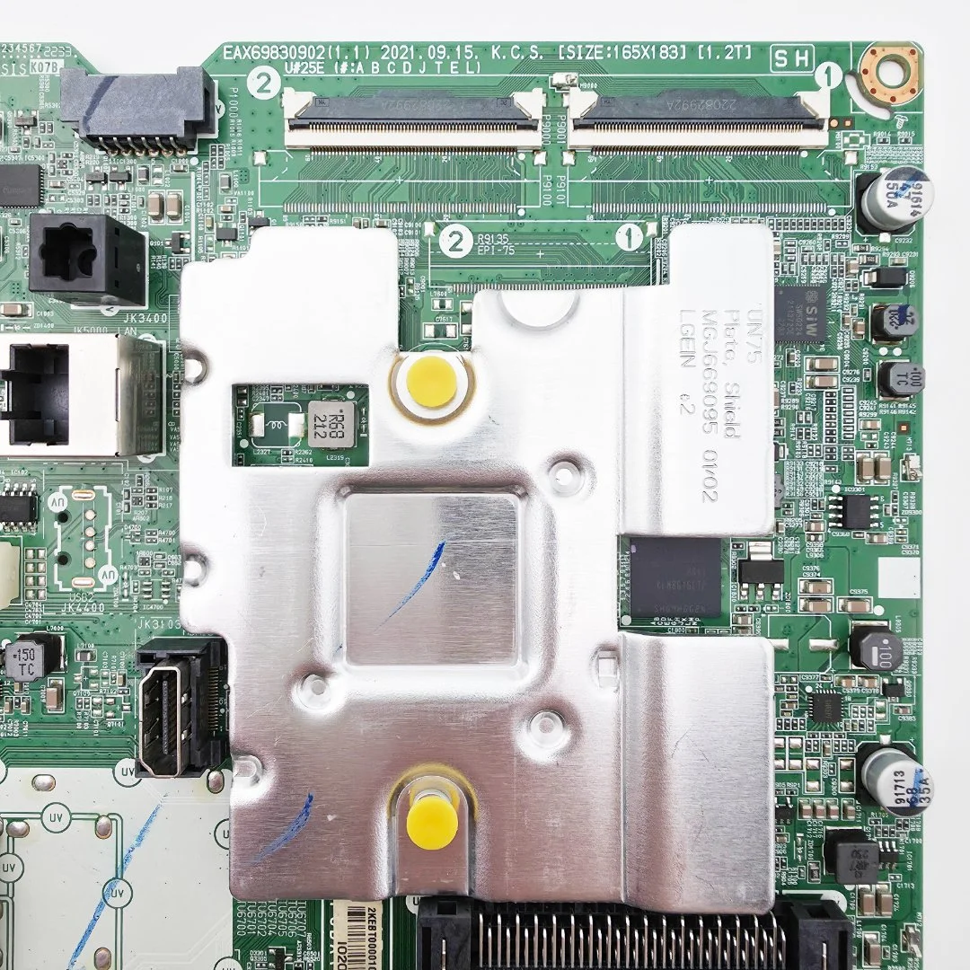 Материнская плата EAX69830902(1.1) EBU67208506 для телевизора LG 43UQ75006LF - миниатюра 7