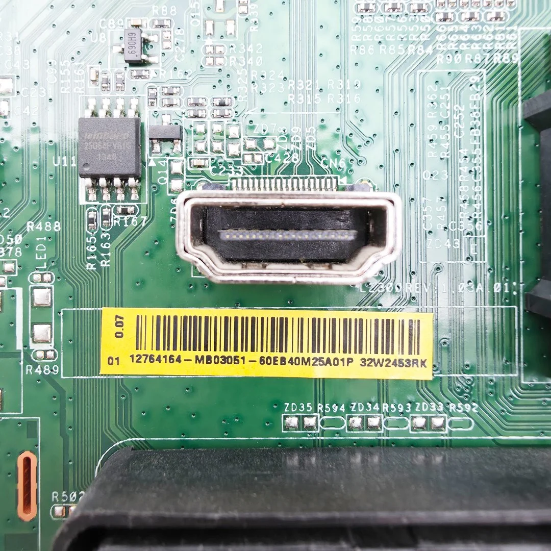 Материнская плата L2300 REV:1.03A.01 для телевизора Toshiba 32W2453RK - миниатюра 5