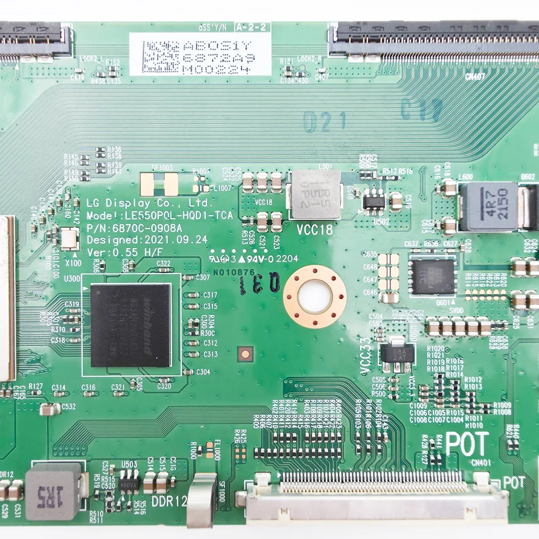 T-CON 6870C-0908A LE550PQL(HQ)(D1) для телевизора LG OLED55C21LA - миниатюра 7