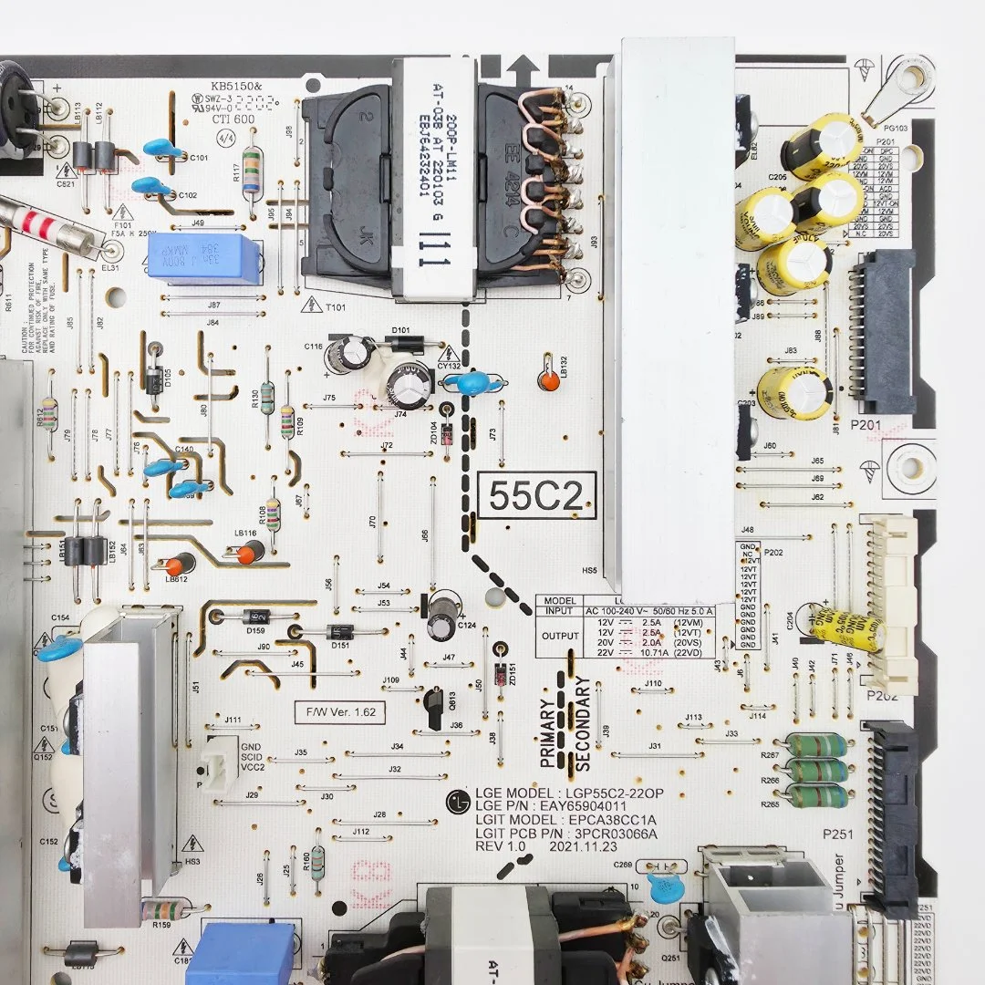 Блок питания LGP55C2-22OP REV1.0 EAY65904011 для телевизора LG OLED55C21LA - миниатюра 6