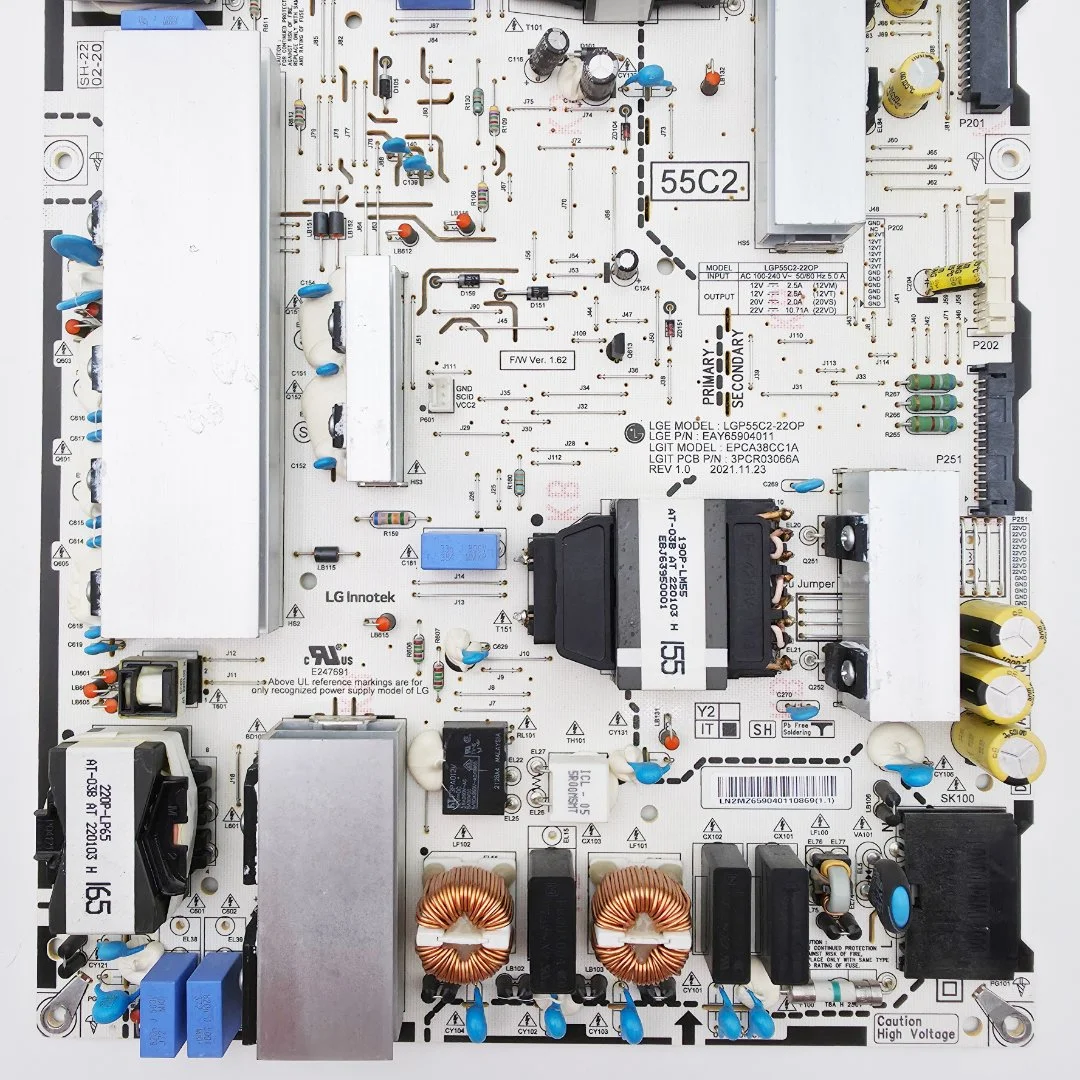 Блок питания LGP55C2-22OP REV1.0 EAY65904011 для телевизора LG OLED55C21LA - миниатюра 16