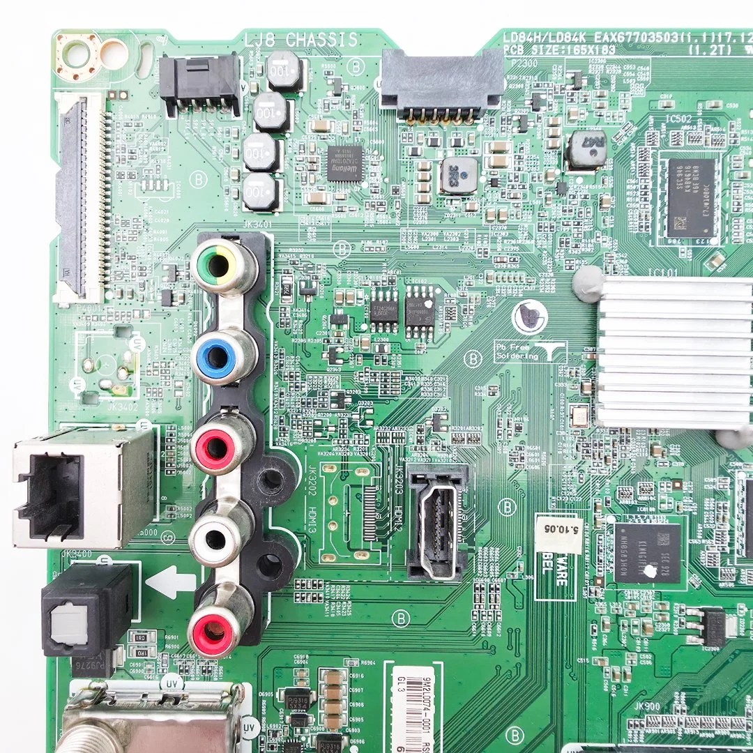 Материнская плата EAX67703503(1.1) EBU65293828 для телевизора LG 43LK5990PLE - миниатюра 5