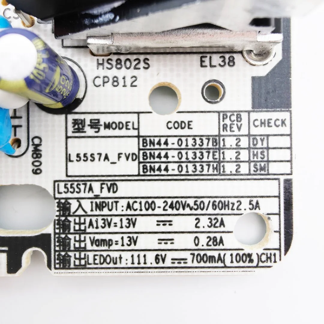 Блок питания BN44-01337A L55S7_FVD для телевизора Samsung UE55U8000FU - миниатюра 5